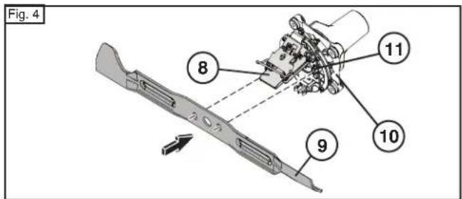 HUSQVARNA TS 342 - INSTALLATION DE LA LAME - 4