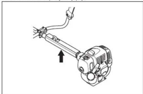 HUSQVARNA 541RS - Установка рукоятки (531RS, 541RS) - 2