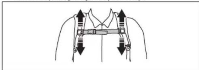 HUSQVARNA 553RBX - To adjust the harness - 3
