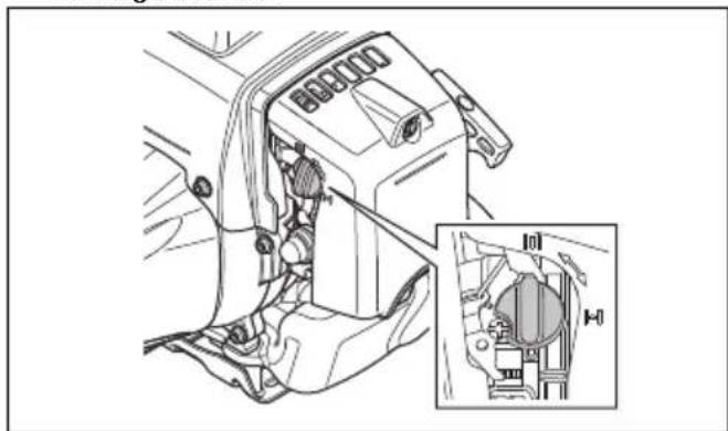 HUSQVARNA 553RBX - Arranque del motor - 3