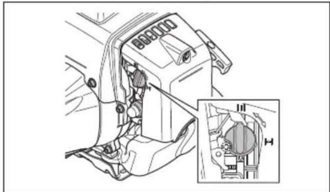 HUSQVARNA 553RBX - Motoru calistirma - 3