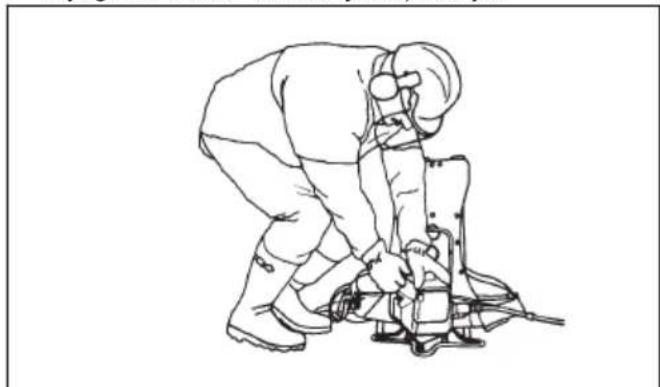 HUSQVARNA 553RBX - Motoru calistirma - 4
