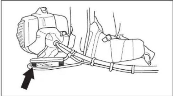 HUSQVARNA 553RBX - To do a check of the vibration damping system - 1