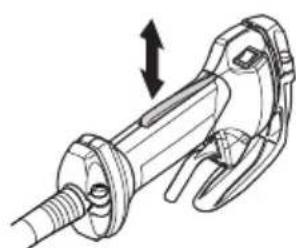 HUSQVARNA 553RBX - Verificar o bloqueio do acelerador - 3