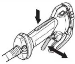 HUSQVARNA 553RBX - To do a check of the throttle trigger lockout - 4