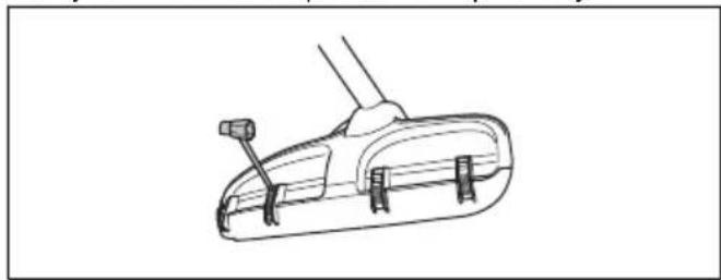 HUSQVARNA 553RBX - Odstranitev podaljška šcitnika - 1