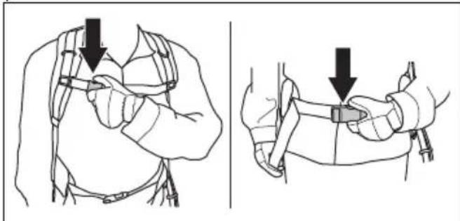 HUSQVARNA 553RBX - Harness quick release - 1