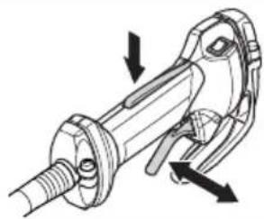 HUSQVARNA 553RBX - Preverjanje delovanja zaklepa ročice plina - 4