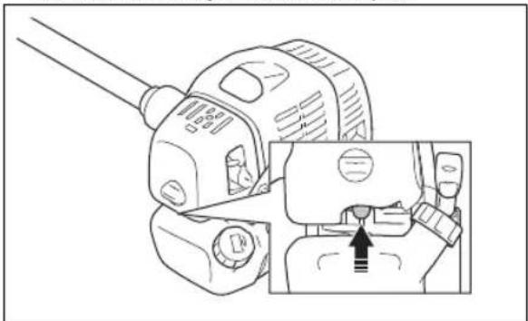 HUSQVARNA 531RS - Arrancar com o motor frio - 4