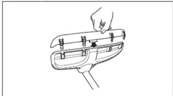 HUSQVARNA 531RS - To attach and remove the guard extension - 1