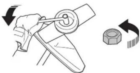 HUSQVARNA 531RS - To do a check of the cutting attachment guard - 11