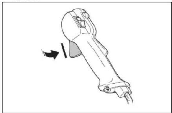 HUSQVARNA 531RS - To do a check of the throttle trigger lockout - 3