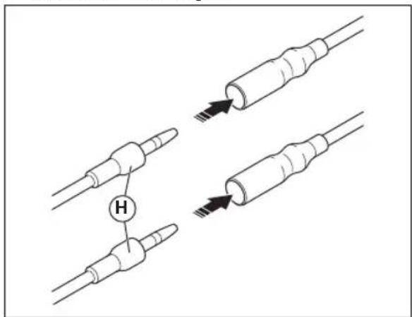 HUSQVARNA 531RS - To connect the throttle cable and stop switch wires - 4