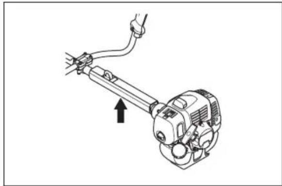HUSQVARNA 541RST - To install the handlebar(531RS, 541RS) - 2