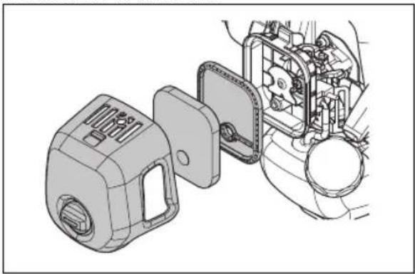 HUSQVARNA 541RST - To clean the air filter - 3