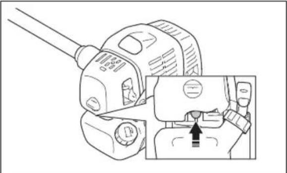 HUSQVARNA 541RST - Pour démarrer un moteur chaud - 1
