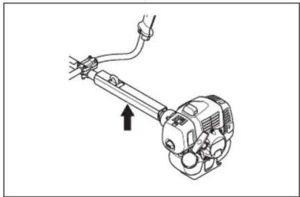 HUSQVARNA 541RST - Pour poser le guidon(531RS, 541RS) - 2