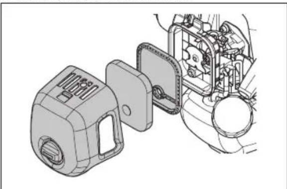 HUSQVARNA 541RST - Čišćenje filtera za vazduh - 2
