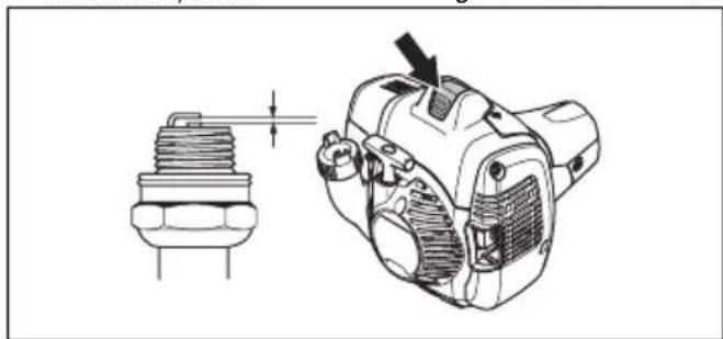 HUSQVARNA 525P4S - So überprüfen Sie die Zündkerze - 2