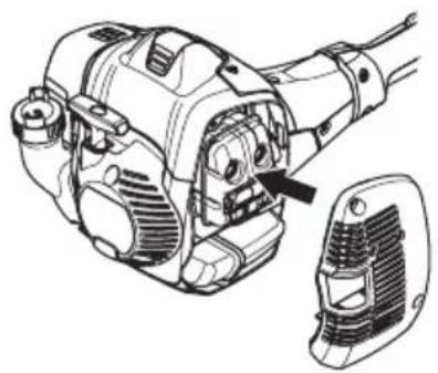 HUSQVARNA 525PT5S - Onderhoud uitvoeren aan de geluidemper - 2