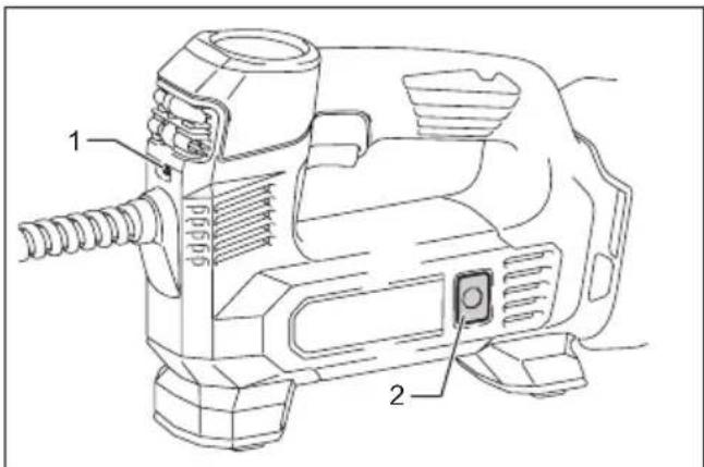MAKITA DMP180RT1J - Iluminación de la luz delantera - 1