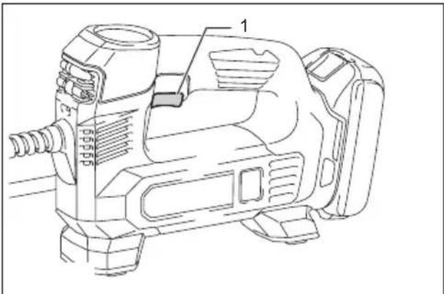 MAKITA DMP180RT1J - Accionamiento del interruptor - 1