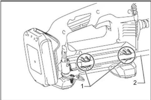 MAKITA DMP180RT1J - Storing hose - 1