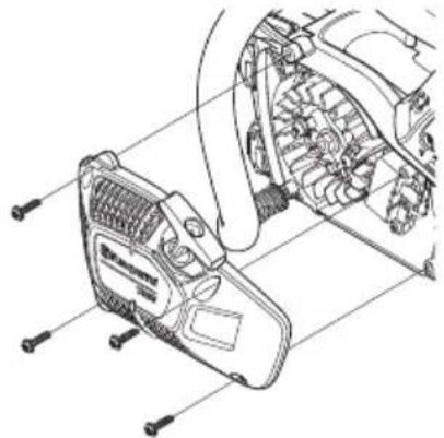 HUSQVARNA T525 - Sostituzione della cordicella - 3
