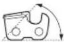 HUSQVARNA T525 - Affilatura della catena e affilatori - 3