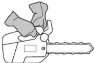 HUSQVARNA T525 - Chain brake and front hand guard - 11