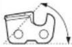HUSQVARNA T525 - Combinações de lâmina e corrente - 3