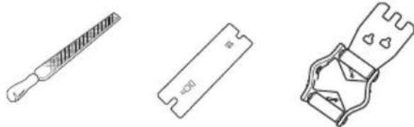 HUSQVARNA T525 - Adjustment of depth gauge setting - 2