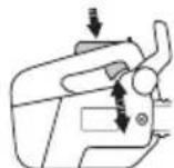 HUSQVARNA T525 - Throttle trigger/throttle trigger lockout - 4