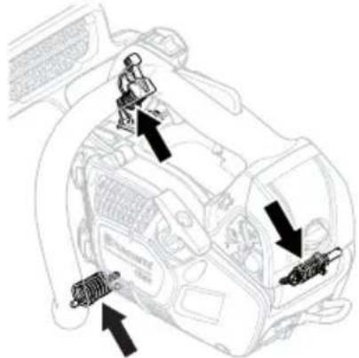 HUSQVARNA T525 - Titreşimden arındirma sistemi - 2