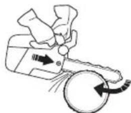 HUSQVARNA T525 - WORKING TECHNIQUES - 5