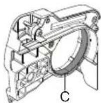 HUSQVARNA T525 - Chain brake and front hand guard - 5