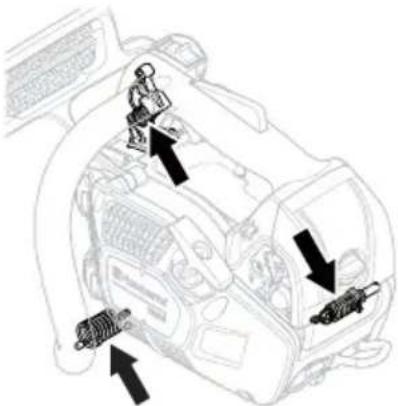 HUSQVARNA T525 - Sistema anti-vibração - 2