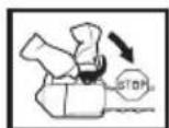 HUSQVARNA T525 - Symbols in the operator's manual: - 8