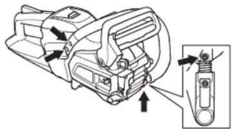 HUSQVARNA 439 - Austausch eines gerissenen oder verschlissenen Startseiles - 2