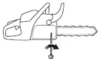 HUSQVARNA 439 - Fitting the bar and chain - 8