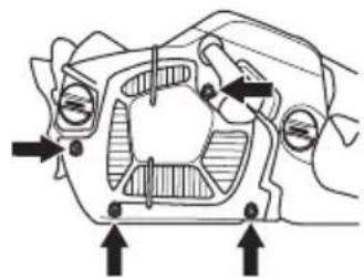 HUSQVARNA 439 - Remplacement d'une corde de lanceur rompue ou usée - 3