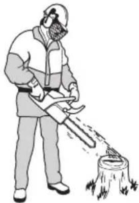 HUSQVARNA 439 - Controle van de kettingsmering - 1
