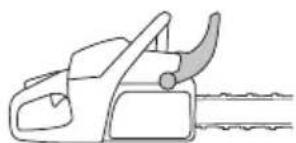 HUSQVARNA 439 - Chain brake and front hand guard - 1