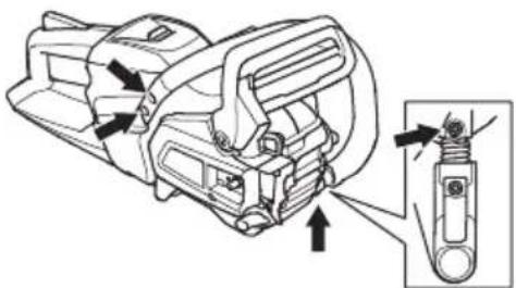 HUSQVARNA 439 - Changing a broken or worn starter cord - 2