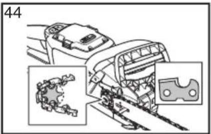 Technical illustration of a mechanical assembly with two views of components (no text or symbols)