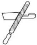 HUSQVARNA 120o - Saw chain filing and file gauges - 8