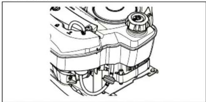 HUSQVARNA R 112C5 - Zamenjava filtra goriva - 2