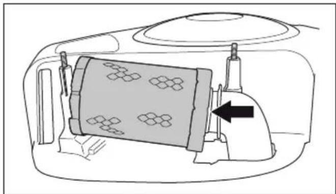 HUSQVARNA R 112C5 - So ersetzen Sie den Luftfilter (R 115C) - 3