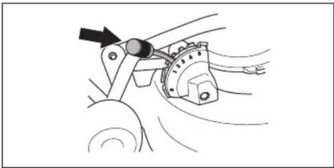 HUSQVARNA R 112C5 - Um an einer Steigung zu beginnen, R 112C5 - 1