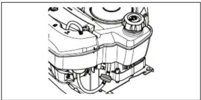 HUSQVARNA R 112C5 - Pour remplacer le filtré à carburant - 2